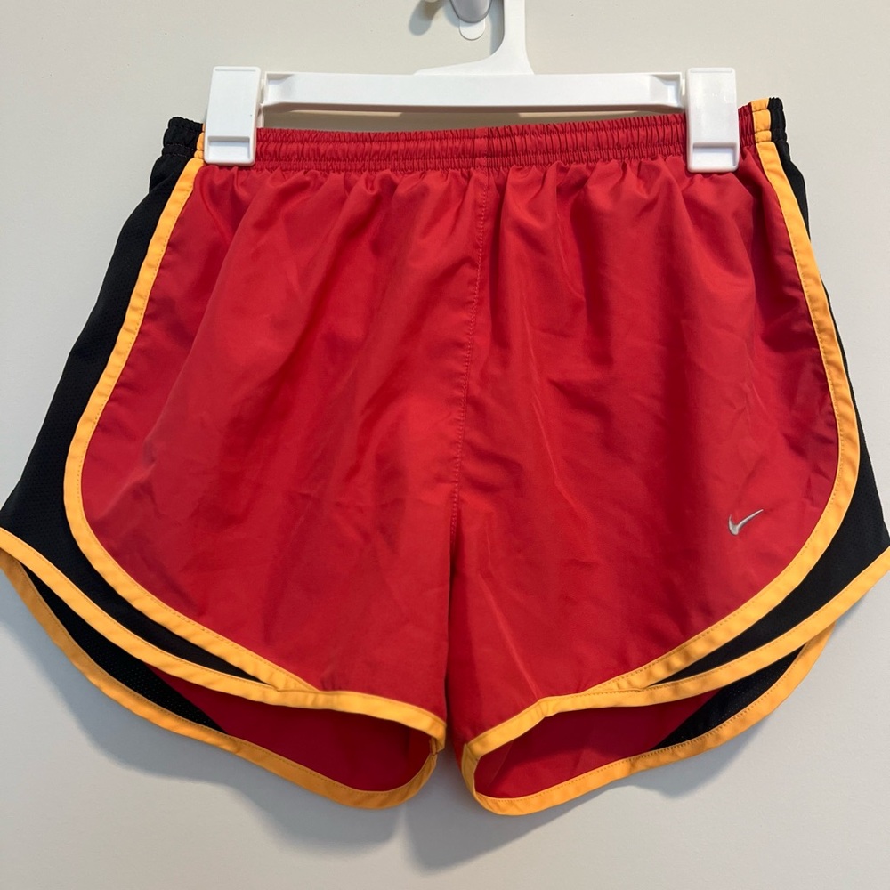 Colorful Nike running shorts